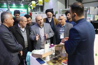 The visit of Mr. Dr. Khayyam Nekouie and the respected representative of the people of Lahijan in the Islamic Council From the stand of Iran Silk Research Center